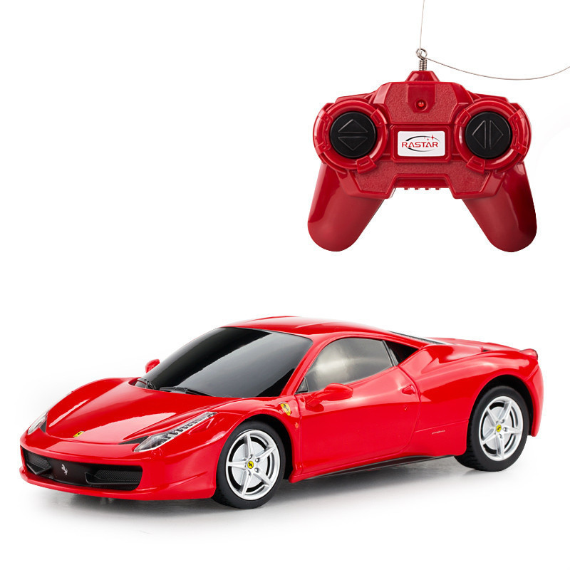 星辉车模 1:24法拉利布加迪路虎遥控汽车 赛车仿真汽车模型46600