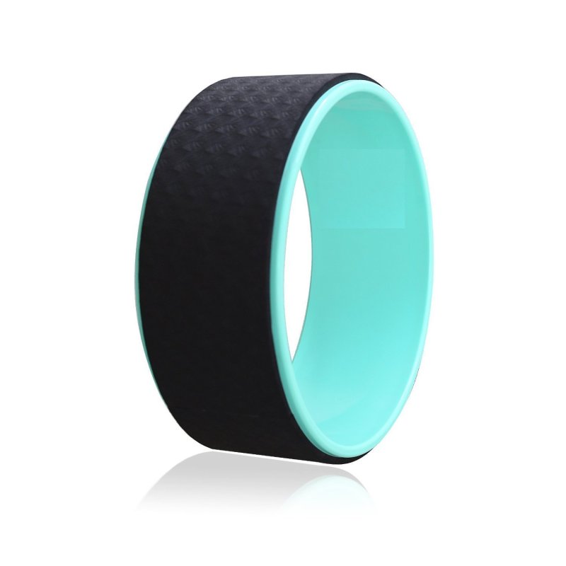 普罗瑜伽轮瑜伽圈达摩轮后弯神器倒立辅助器健身专业正品新手必备 yoga wheel 天蓝色