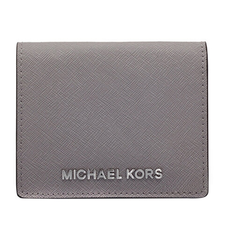 MICHAEL KORS 迈克·科尔斯 MK 女士皮质短款钱包钱夹 32T4GTVF2L 灰色