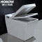 希箭/HOROW 全自动智能马桶一体机感应即热式坐便器遥控座便器T301 超立方白色 400MM坑距