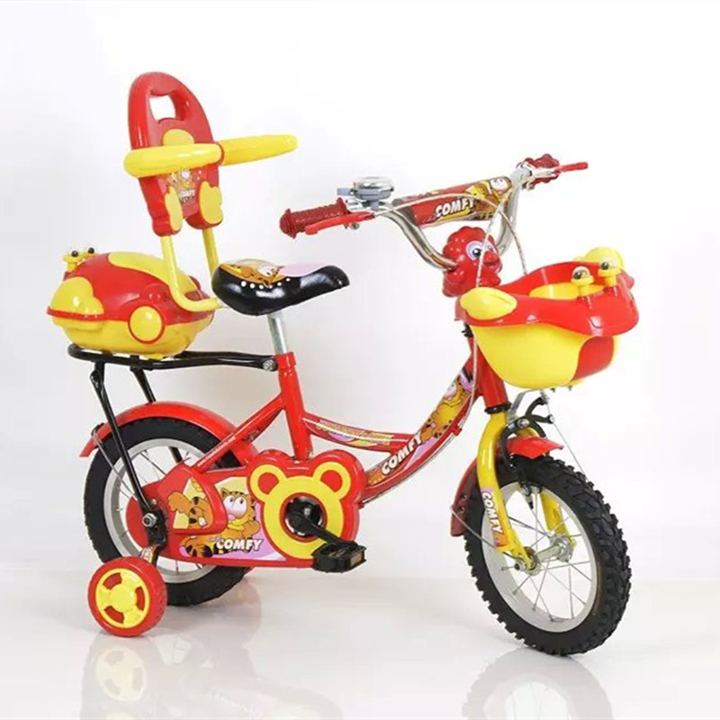 qike童车lss-日本自行车新款儿童自行车 5 -16岁男女孩子自行单车16/20寸脚踏车 可调高低学生车正品 16 红色