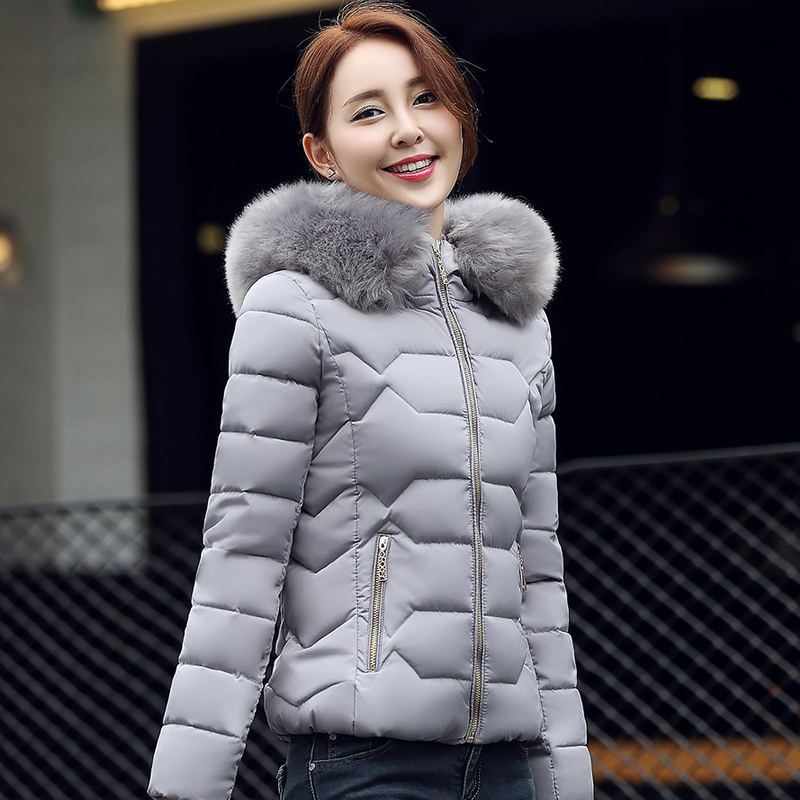 班俏BANQIAO冬季新款中长款过膝棉服女2020新款冬显瘦羽绒棉袄ins面包服连帽学生棉衣加厚外套 红色 L