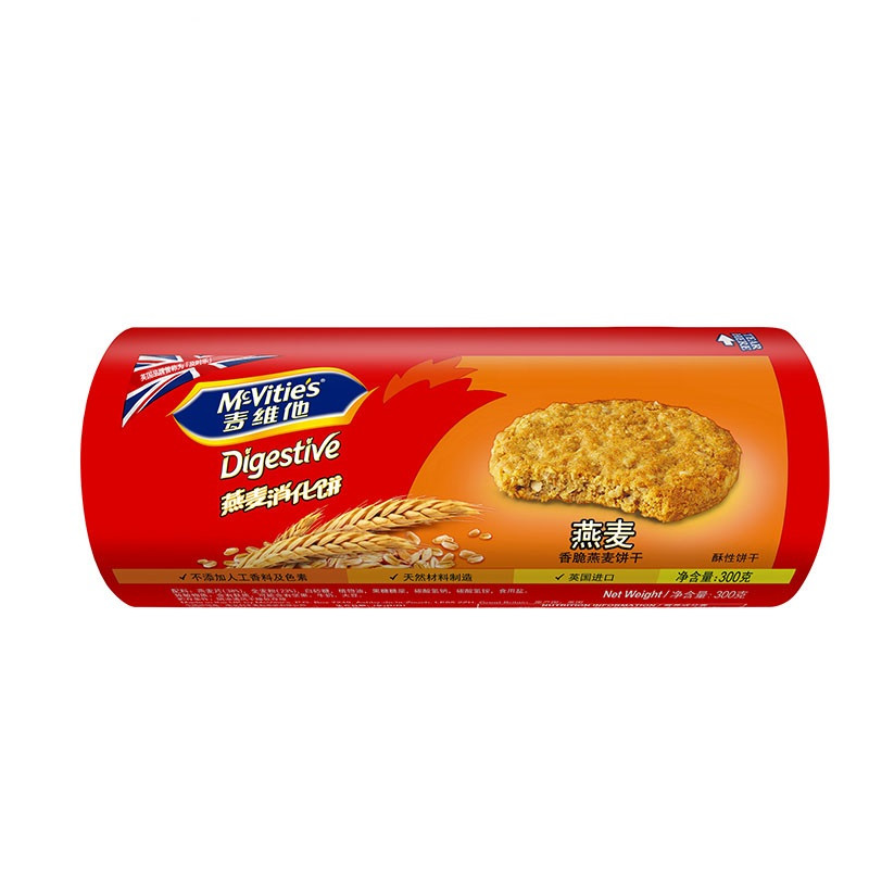 麦维他燕麦消化饼300g