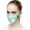 [苏宁易购超市] 伊藤良品 9500B 呼吸阀耳带式 日用口罩(果绿)1只装