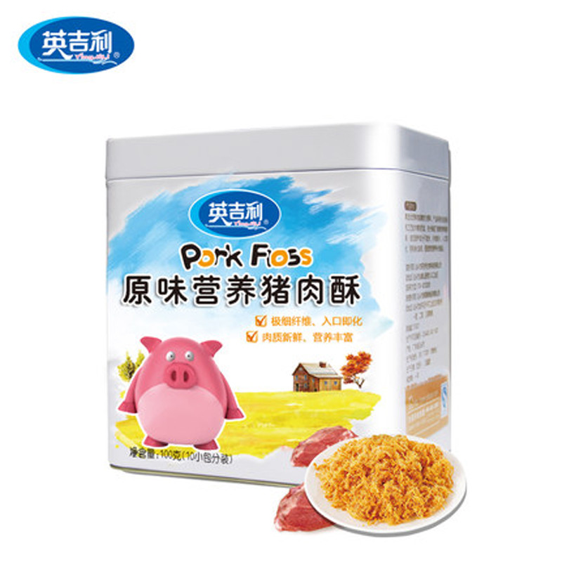 英吉利（yingjili）果蔬营养猪肉酥 100g