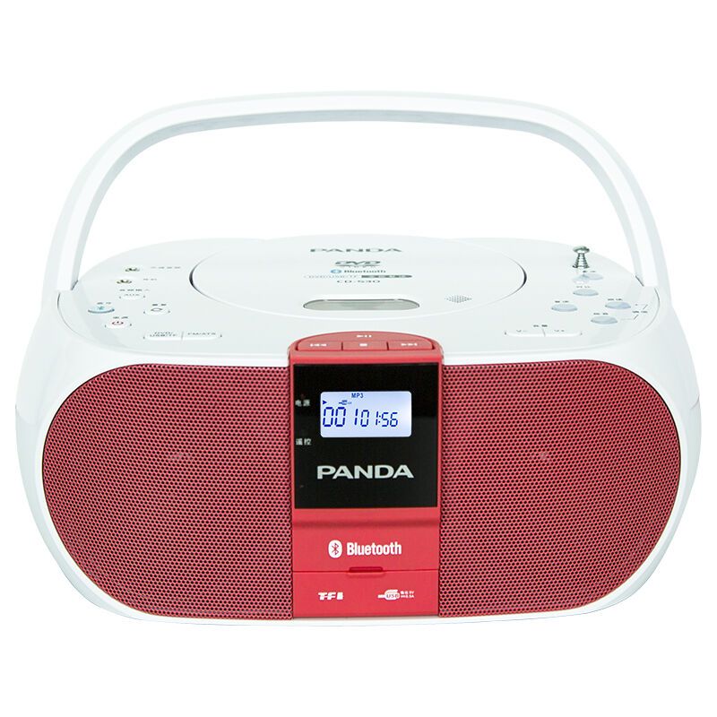 熊猫(PANDA)CD-530 DVD播放器 红色