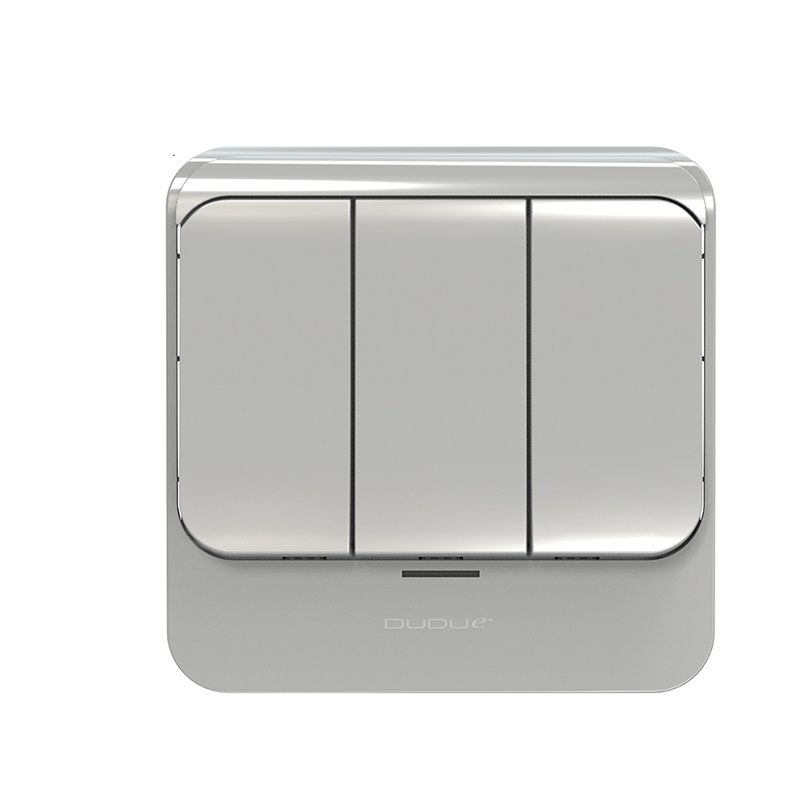 嘟嘟智能开关（DUDU Smart Switch）三开