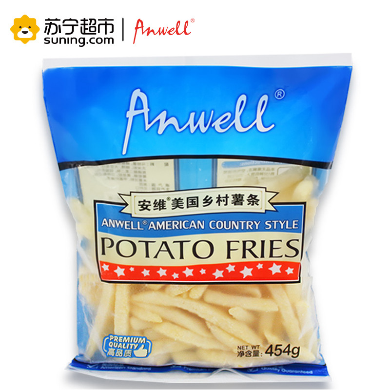 安维美国乡村薯条454g