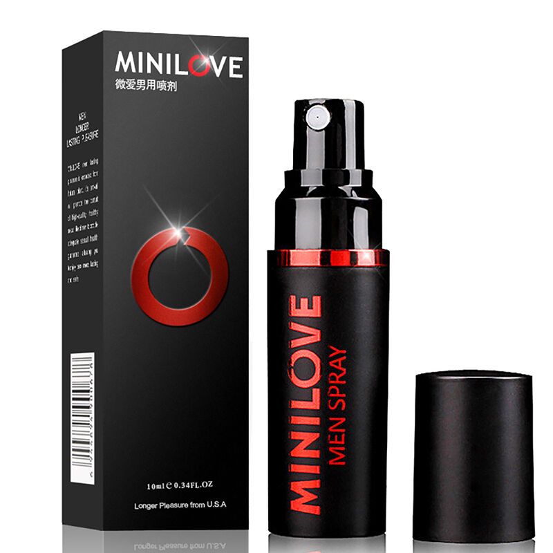 MINILOVE延迟喷雾微爱龙水男用延时喷剂男性系列外用持久不麻木增硬增大延时器具印度神皇帝油夫妻性生活情趣成人保健用品
