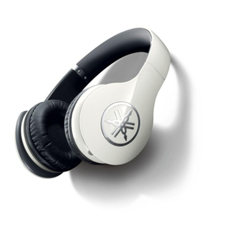 Yamaha/雅马哈 HPH-PRO400有线带麦 发烧时尚折叠头戴式魔音耳机 白色