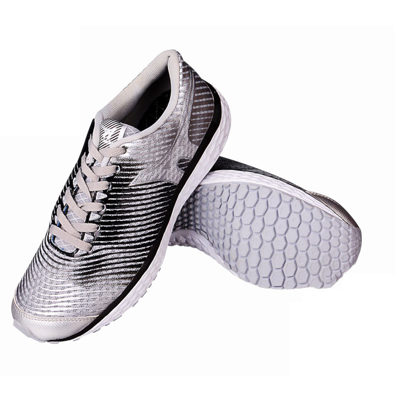 欧伦萨 户外运动2016春夏季考试体侧鞋3599男女跑步鞋鞋子 灰色 44
