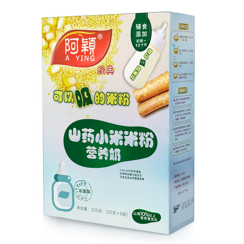 阿颖 山药营养奶小米米粉 225g/盒