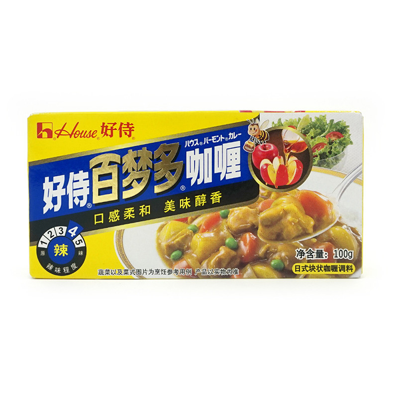 好侍百梦多咖喱(辣)100g