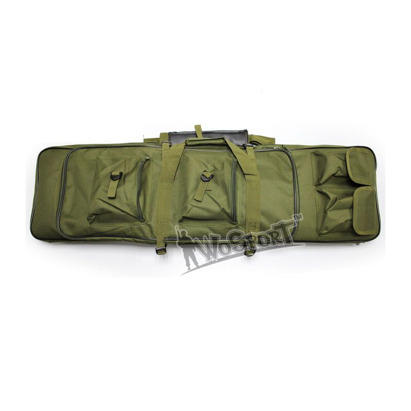 欧伦萨 运动户外背包多功能包 耐磨轻装徒步包 鱼竿包户外运动多功能单肩包 野营 绿色