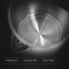 美的（Midea）电水壶 HJ1508a 1.5L双层防烫烧水壶食品级不锈钢 一体无缝内胆电热水壶