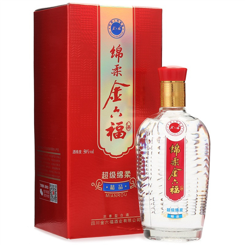 金六福 超级绵柔 精品 50度 375ml