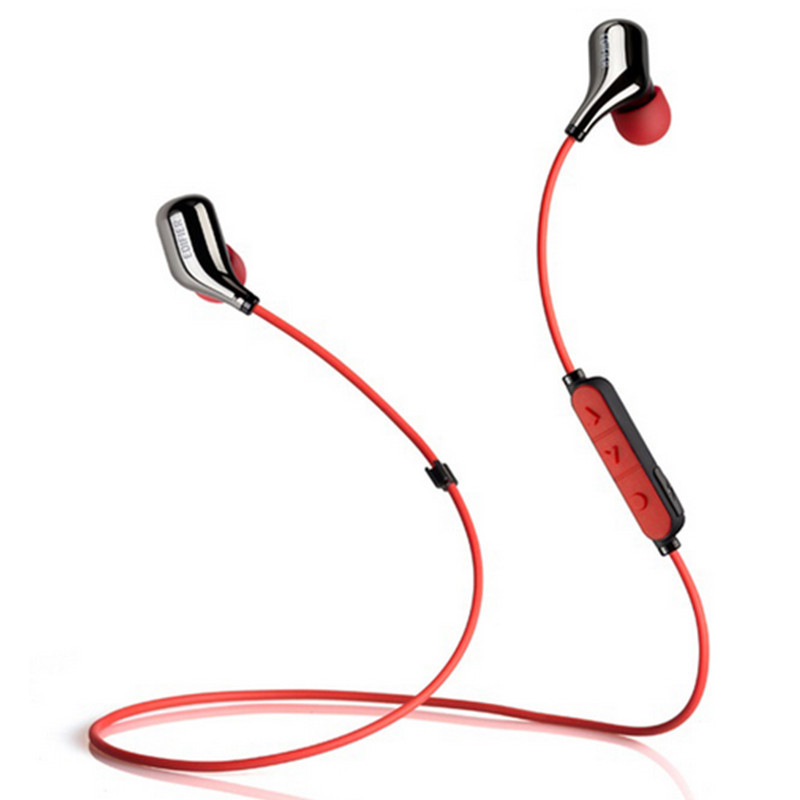 漫步者（Edifier） W290BT 无线蓝牙运动耳机 入耳式音乐通话带麦跑步运动耳机 钛黑红