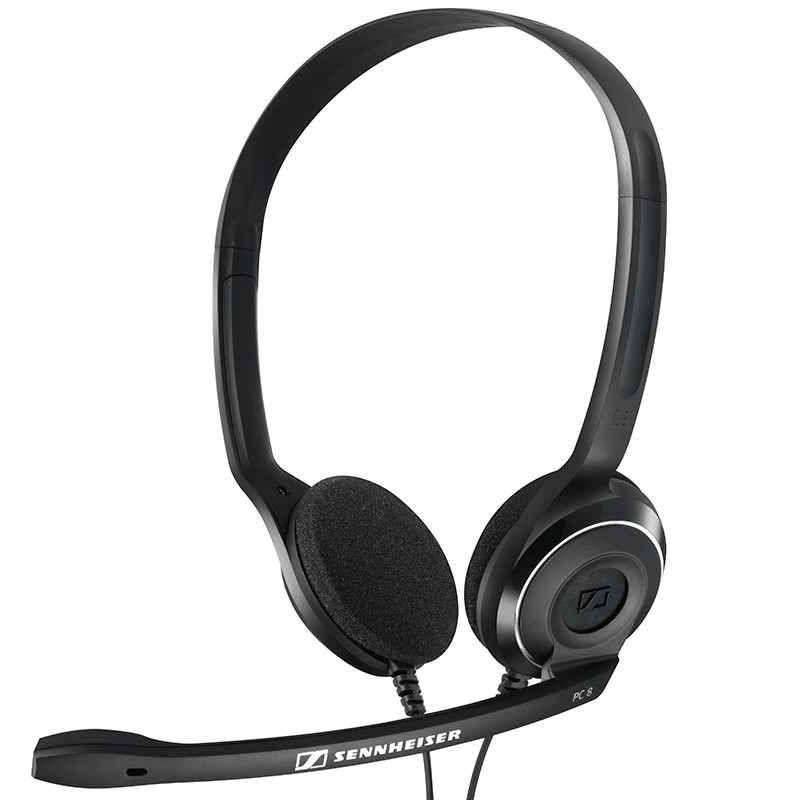森海塞尔 （Sennheiser） PC 8 USB 立体声网络通话耳机降噪 黑色