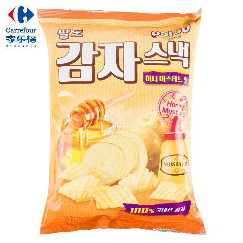葩朵薯脆(蜂蜜芥末味)70g