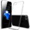 逸美达 iPhone8手机壳苹果7Plus透明薄套磨砂七女男潮防摔硬壳简约i7 苹果7/8Plus【半包耐磨硬壳】【送钢化玻璃膜】