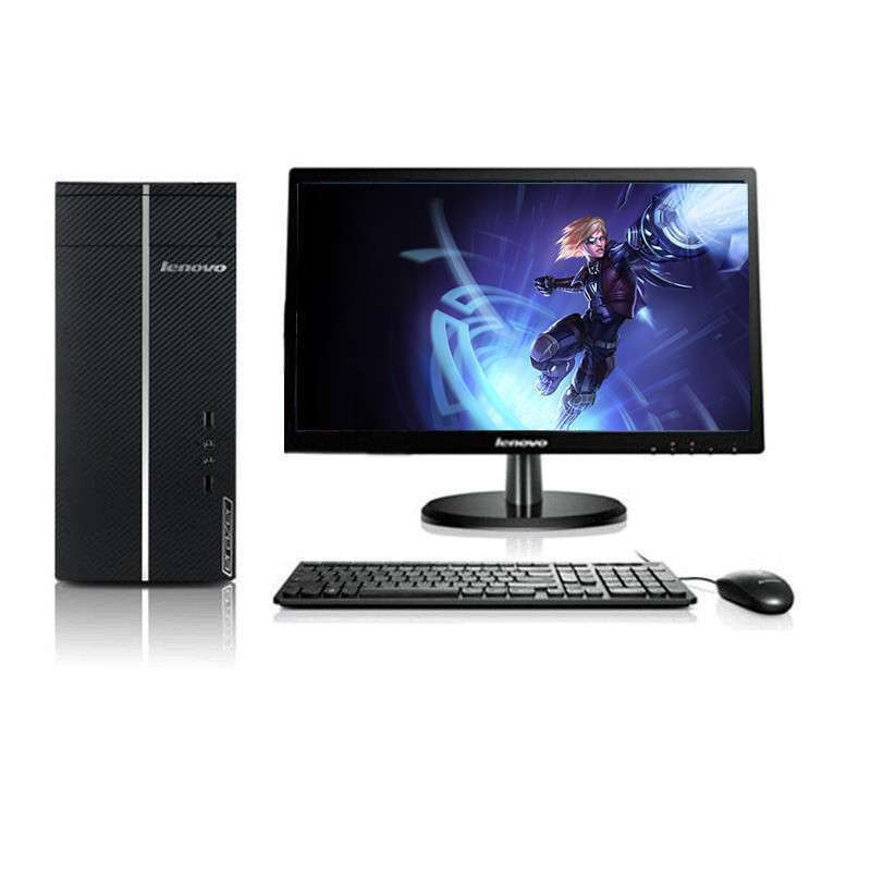 联想(Lenovo) 720-18台式电脑+21.5WLED(I5-7400 4G 1T 2G独显 蓝牙无线 无光驱)