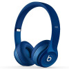 Beats Solo2通用重低音音乐耳麦 独奏有线耳机 头戴式耳机 蓝色
