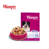 顽皮wanpy妙鲜包狗用拌饭湿粮 成犬幼犬鸡肉+蔬菜鲜封包100g