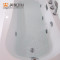 CRW英皇亚克力双裙边欧式浴缸1.4~1.7米单人龙头花洒豪华冲浪按摩浴缸 1.5M 五金缸右群