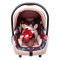 贝贝卡西婴儿提篮式儿童安全座椅新生儿宝宝汽车用车载 3C坐椅321 咖色松果