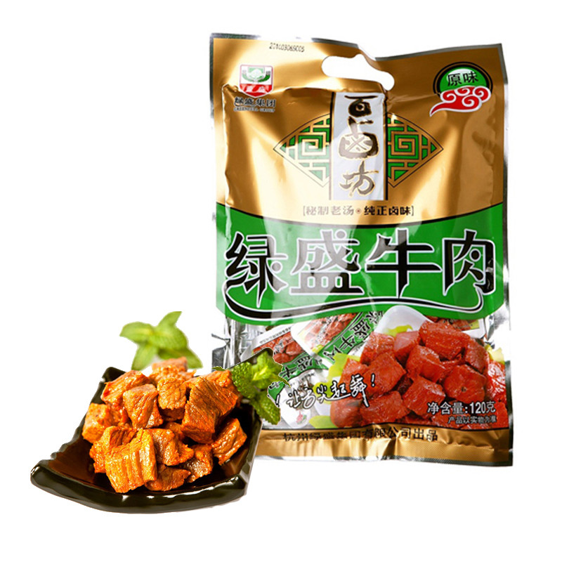 绿盛百卤坊牛肉(原味)120G