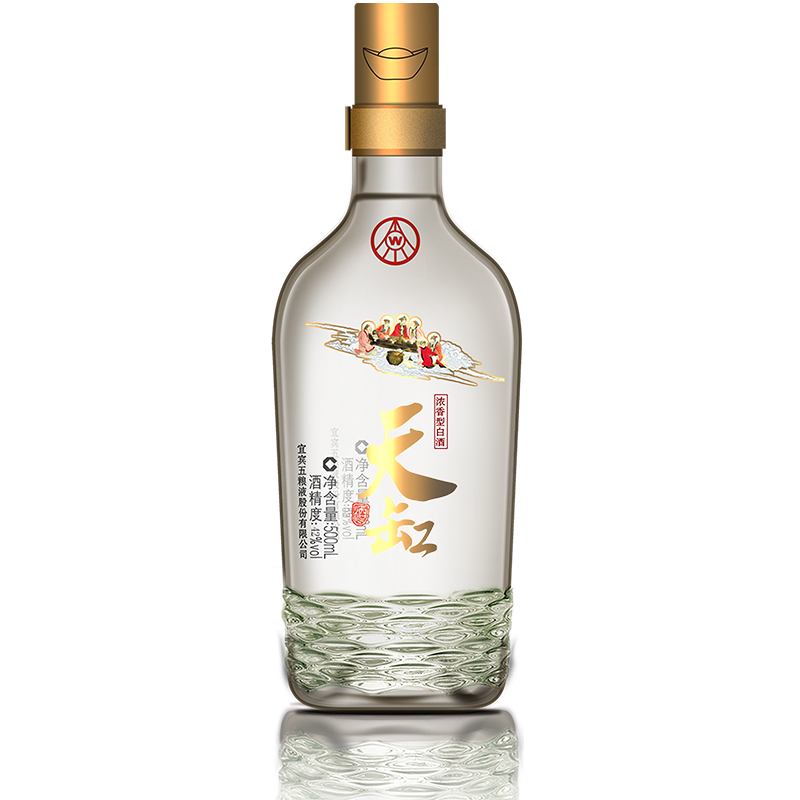 五粮液出品 天缸 聚财金 42度 浓香型白酒 500ml 单瓶装