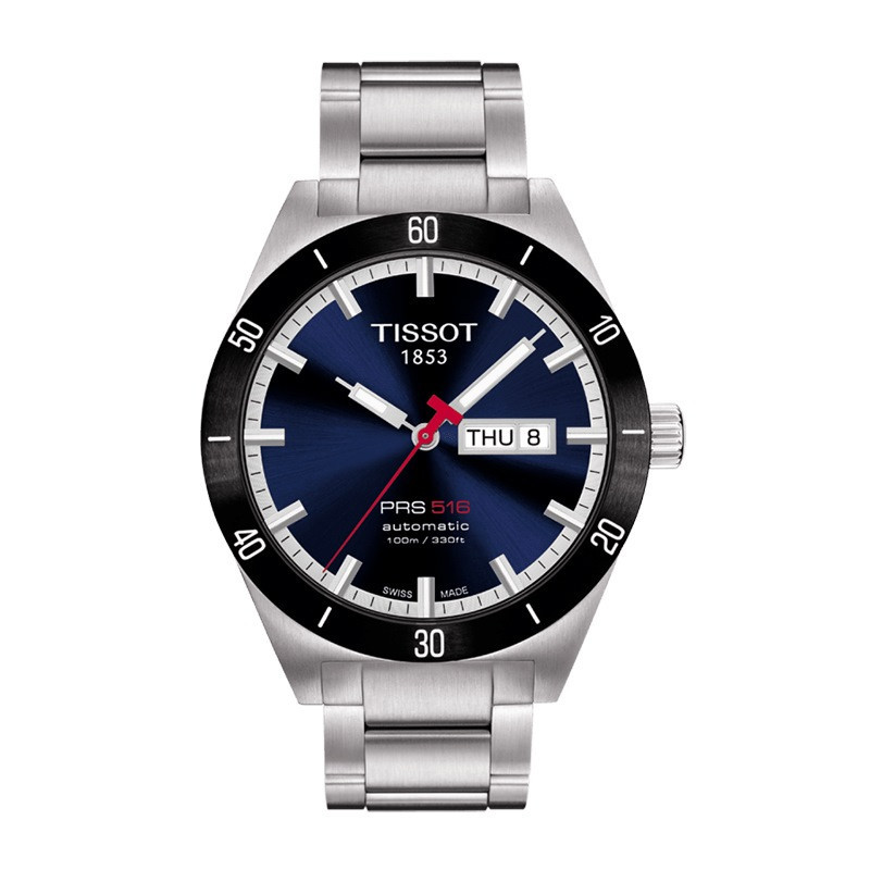 天梭(TISSOT)手表运动系列机械男表T044.430.21.051.00 深蓝色