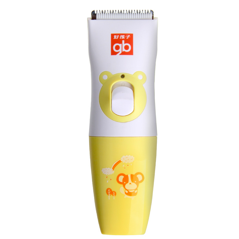理发器 婴儿儿童防水充电型宝宝理发器（粉黄）C811102