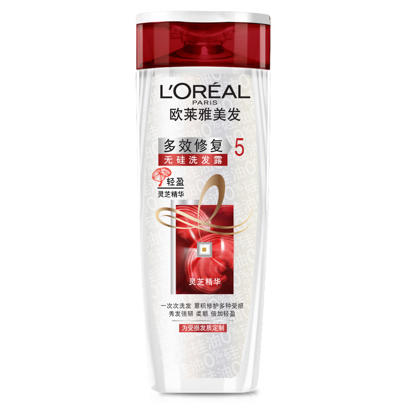 欧莱雅(L’OREAL)多效修复无硅洗发露 200ml