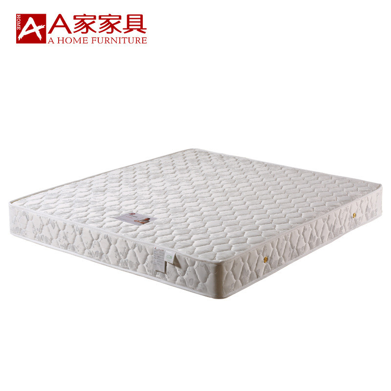 A家家具 床垫 羊毛织布22公分海绵透气舒适弹簧床垫舒适面料 120*190*22CM