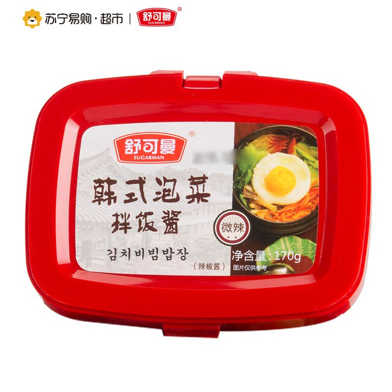 舒可曼韩式拌饭酱170克