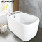 JOMOO九牧迷你浴缸1.2米亚克力浴盆独立式家用小浴缸Y030212送货 1.2米 1.2米浴缸