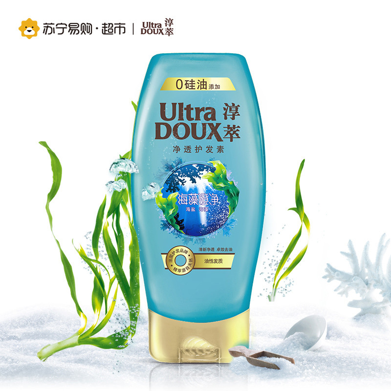 淳萃海藻澄净净透去屑护发素400mL