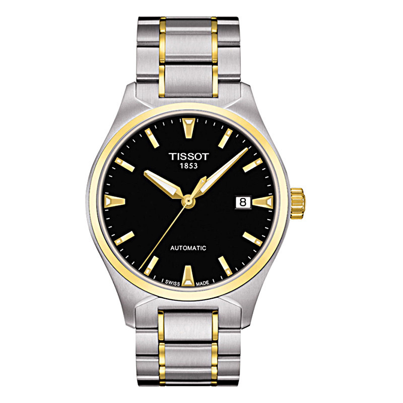天梭TISSOT-男表手表T-TEMPO T060.407.22.051.00钢带机械表3 黑色