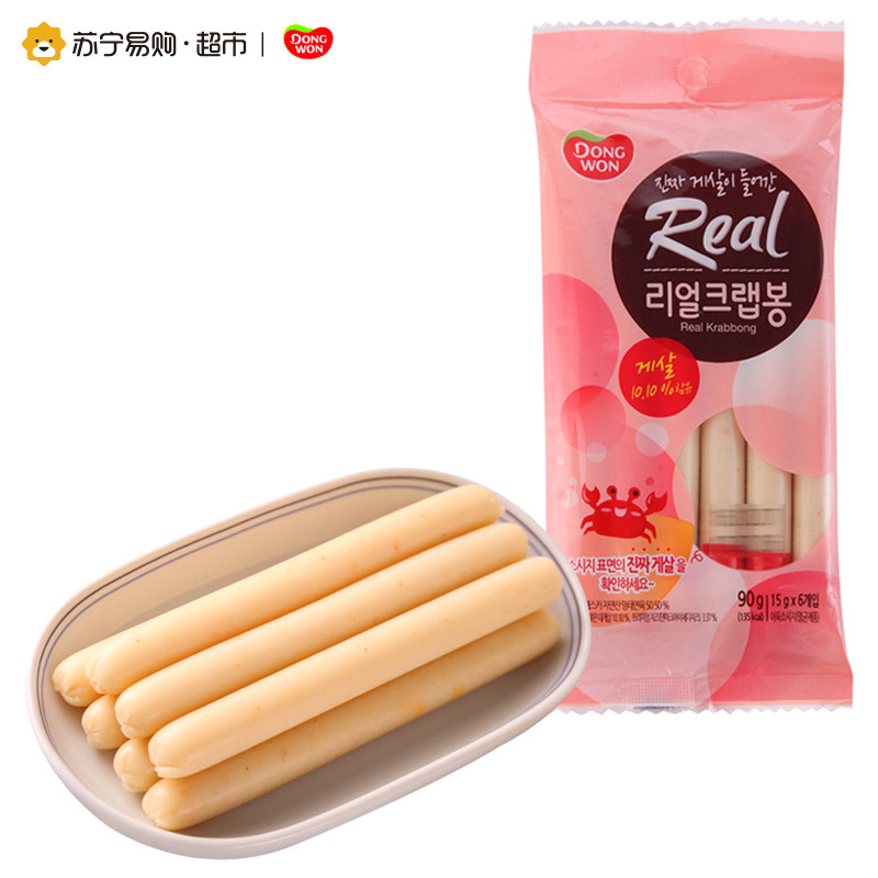 东远蟹肉鱼肠 90g(15g*6)