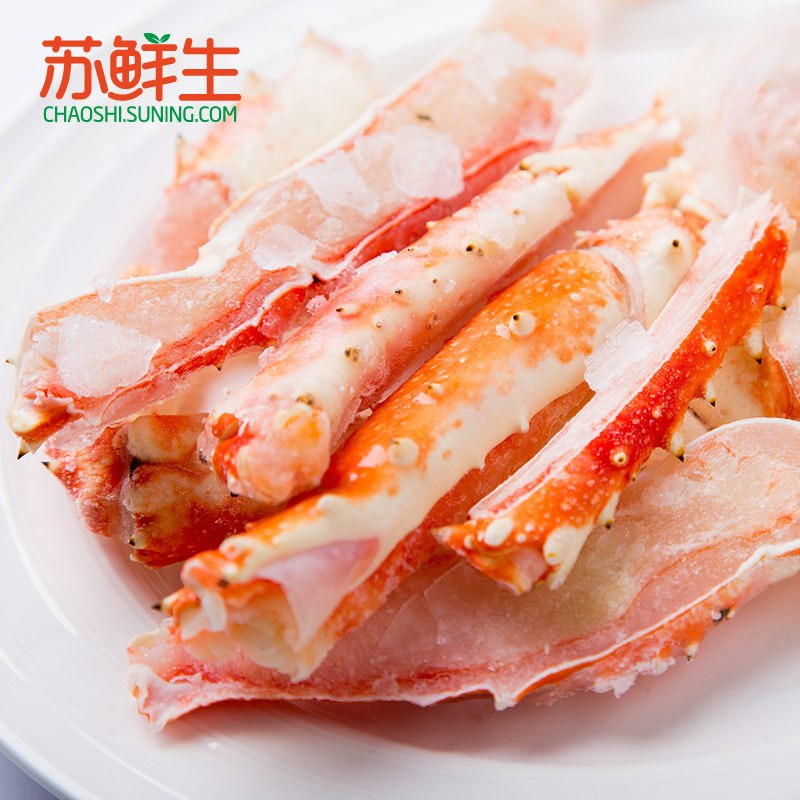【苏鲜生】美国阿拉斯加熟冻帝王蟹腿240g