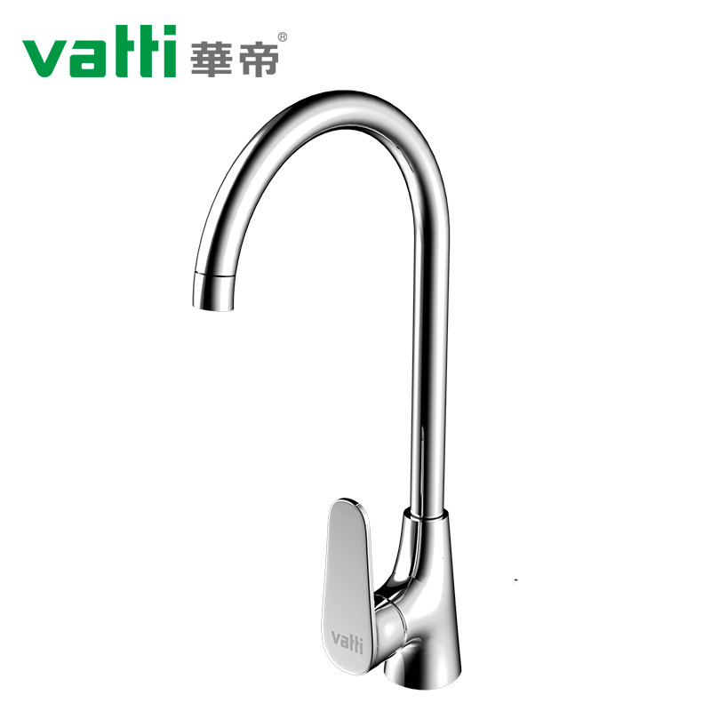 [苏宁自营精选]华帝VATTI 全铜厨房水槽洗菜盆无铅冷热水龙头