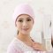 (买2送1条手帕)月子帽产妇帽2017新款春秋冬季防头风保暖棉质套头帽韩版甜美爱心蝴蝶结圆顶无檐孕妇帽坐月子产后用品 皇冠爱心粉色