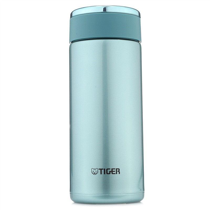 虎牌(tiger)保温杯MMW-A36C 水杯杯子超轻保冷杯 304不锈钢时尚男女真空杯 360ml 高光银蓝AM