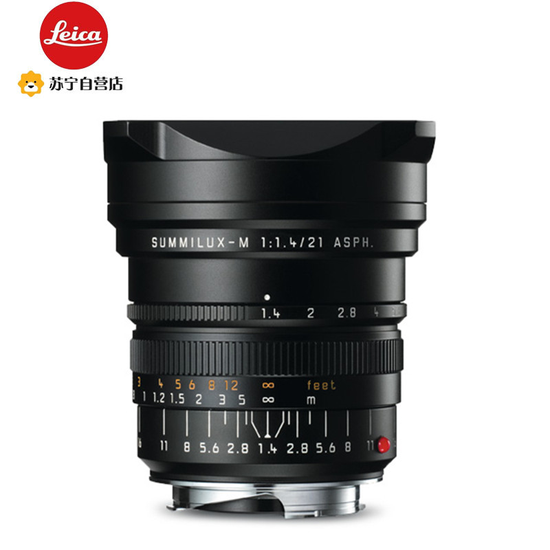 徕卡(Leica) M镜头徕卡卡口 广角定焦77mm口径M 21mm f/1.4 ASPH. 黑色 11647