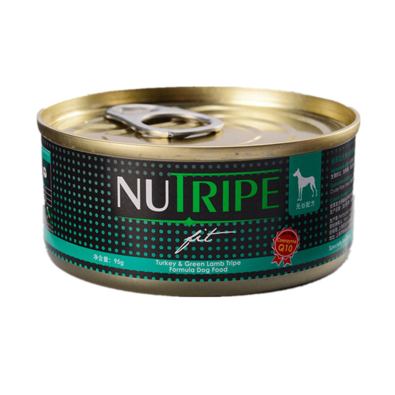 纽萃宝(NUTRIPE)狗罐头95g 活力Q10火鸡&鲜草羊肚配方犬罐头 新西兰原装进口