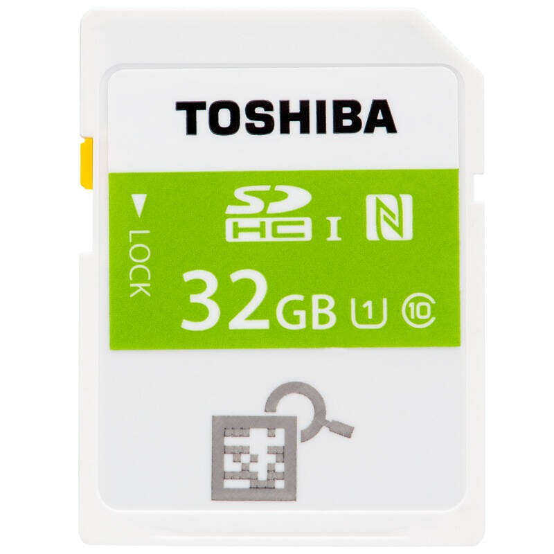 东芝（TOSHIBA）SD卡 32GB 第四代无线WIFI传输单反相机存储卡（THN-NW04W0320C6）