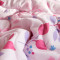 席梦思保护垫床垫1.5m床 磨毛布床褥子双人1.8m床 可机洗四角绑带 1.2*2.0m 蓝色花朵