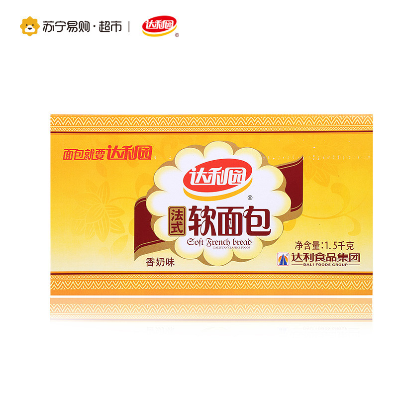 达利园 法式软面包香奶味 1500g