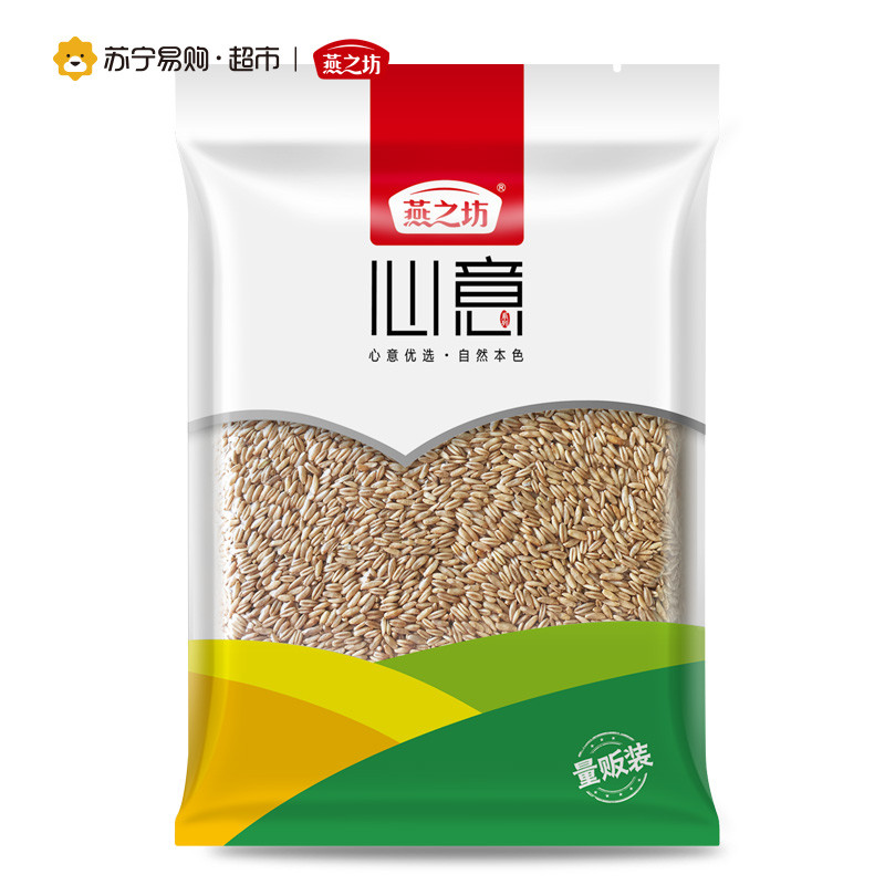 燕之坊 燕麦仁 心意系列 燕麦 五谷杂粮 1kg 量贩装（真空包装）